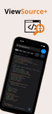 ViewSource+ screenshot