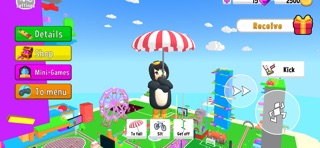 Gugu Gaga Penguin: Mini Games iPhone screenshot