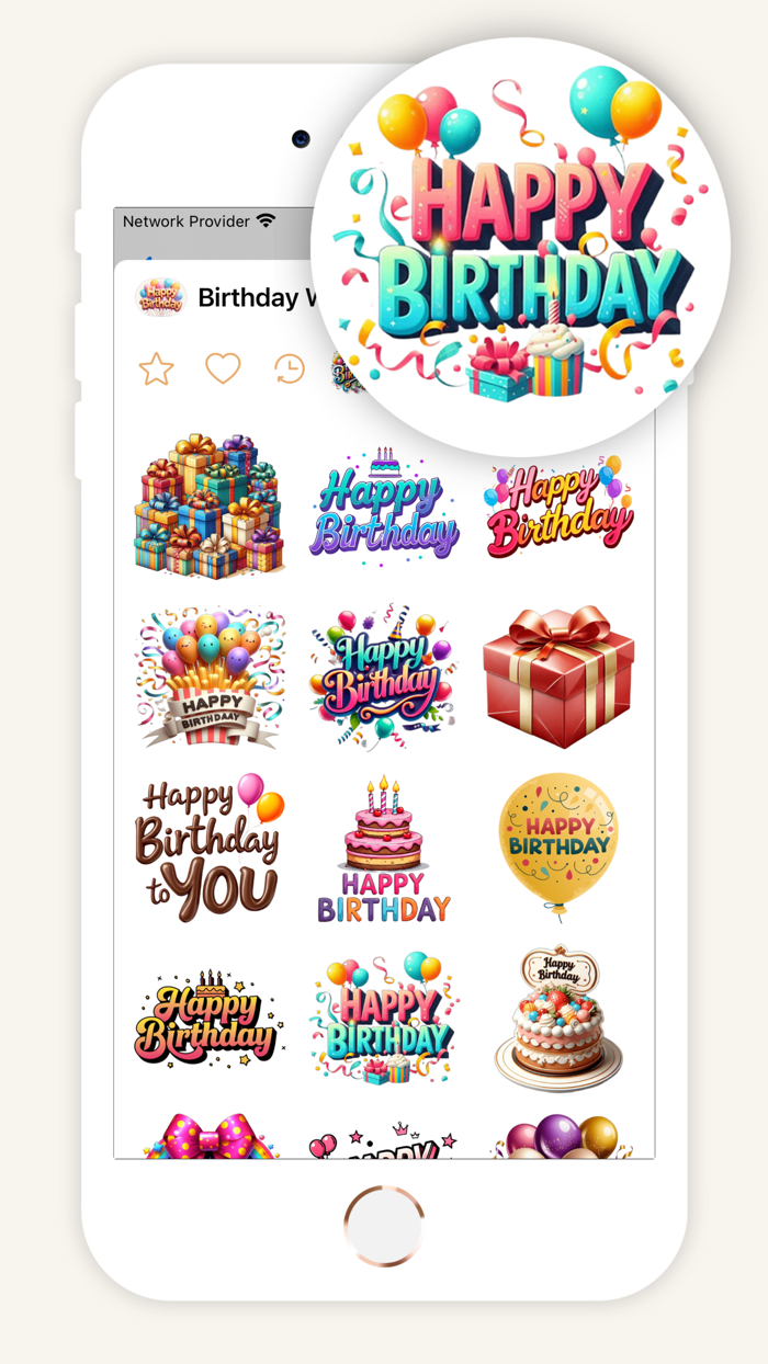 Birthday Wave Whistle Tickles