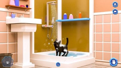 Cute kitty Cat lost Big City Screenshot