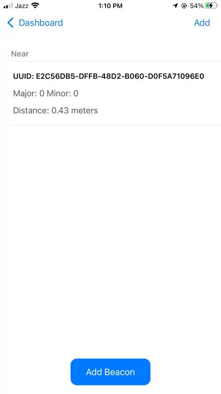Beacons Pro: iBeacon Scanner screenshot 4 of 5