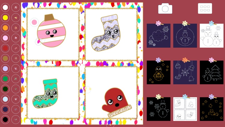 Christmas Coloring Kid Toddler screenshot-6