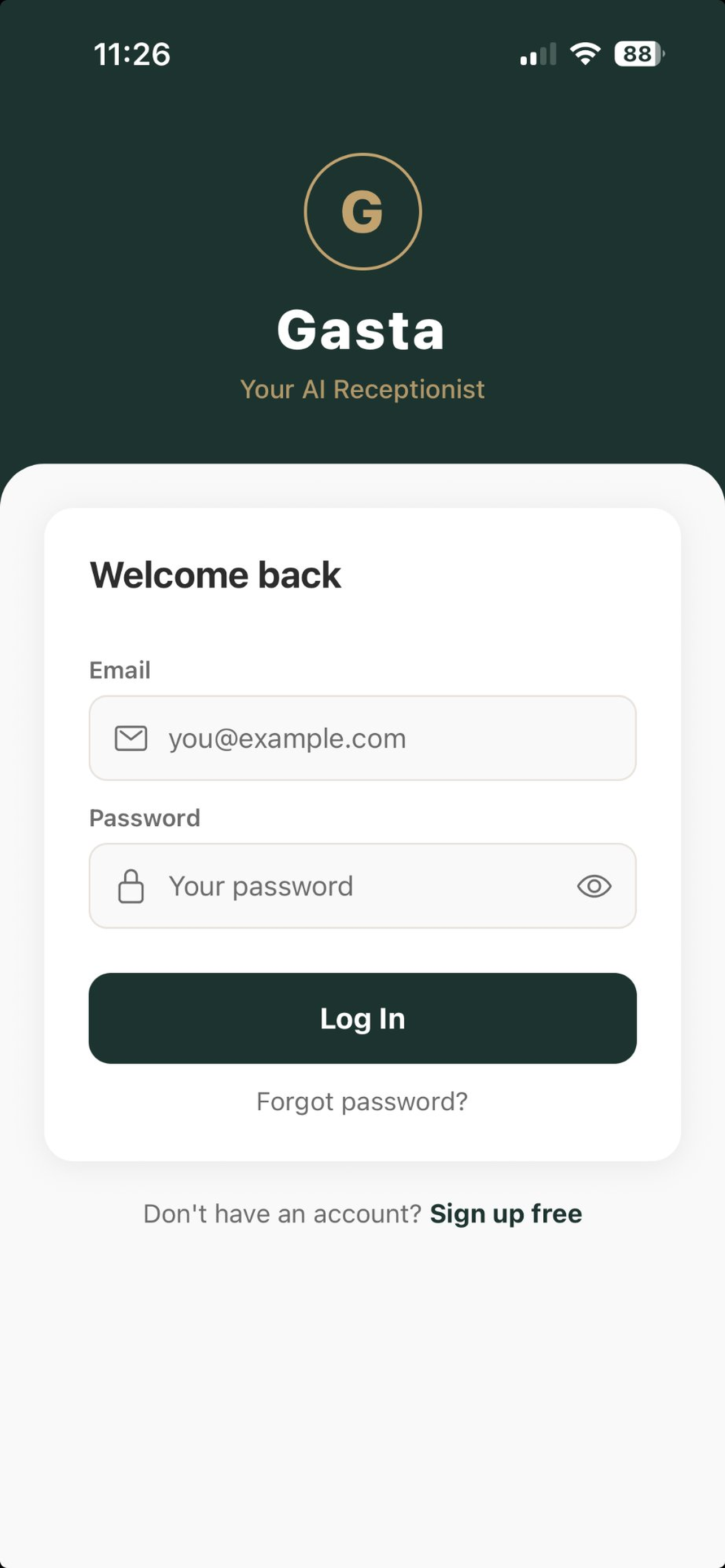 Gasta AI:Business Receptionist screenshot 4
