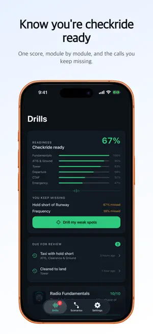 Wilco: ATC Radio Trainer screenshot 1