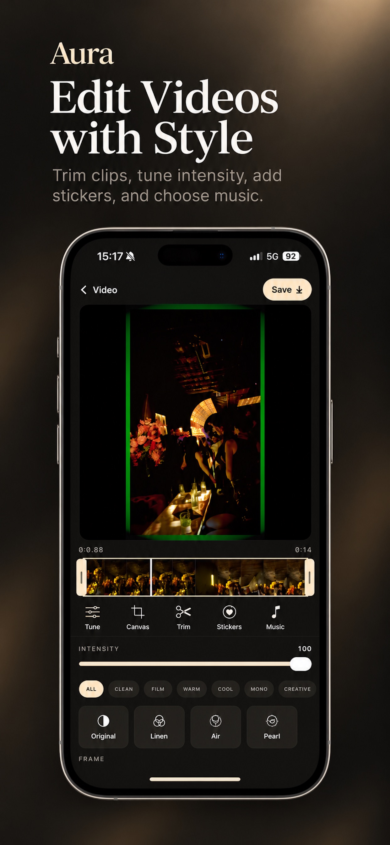 Screenshot 3 of AURA - Photo editor