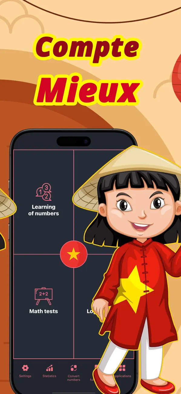Screenshot #3 pour Chiffres: langue vietnamienne