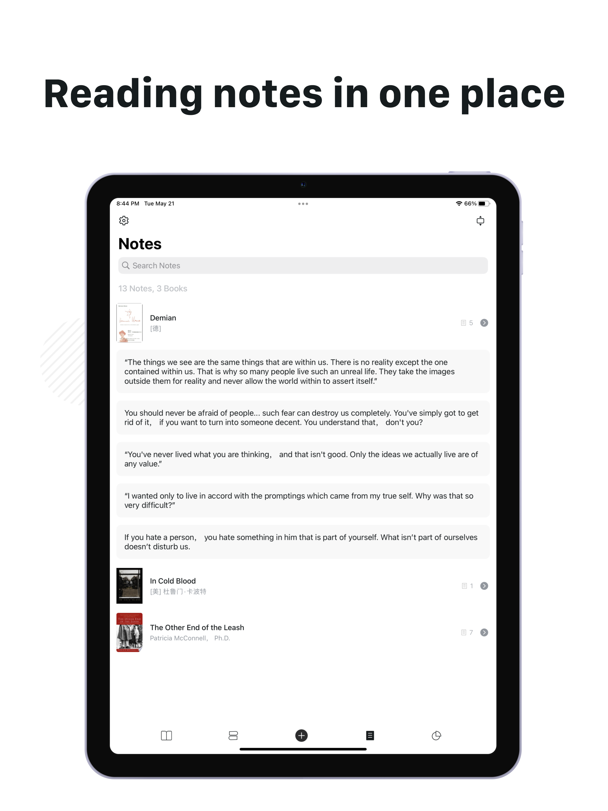 Booka - Minimal Booklist