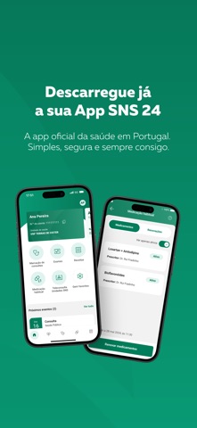 SNS 24 App Store preview screenshot 1