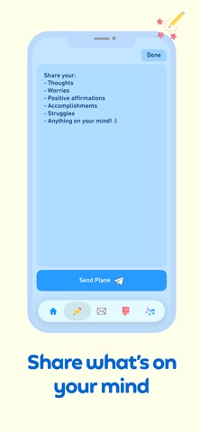 PaperPlane: Anonymous Kindness iPhone screenshot