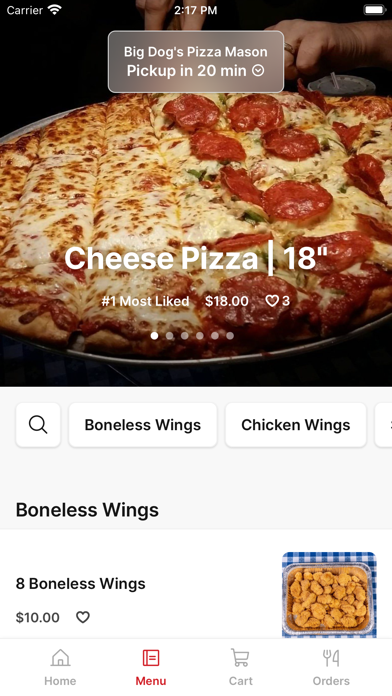 Big Dogs Pizza To Go Screenshot