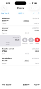 MyLedger: GnuCash Companion screenshot