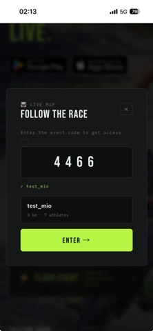 TrailCore Radar screenshot