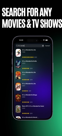 WatchOnMovie: Track & Discover iPhone screenshot