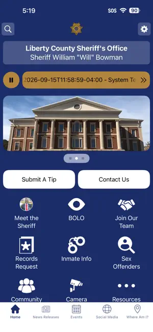 Liberty County Sheriff, GA screenshot 1