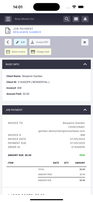 Moverbase - CRM for Movers Screenshot 6 of 10