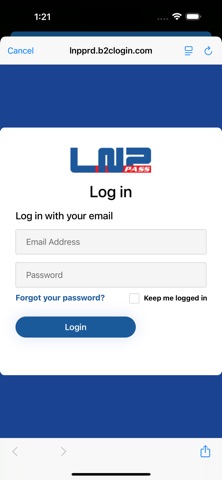 LNP Pass screenshot