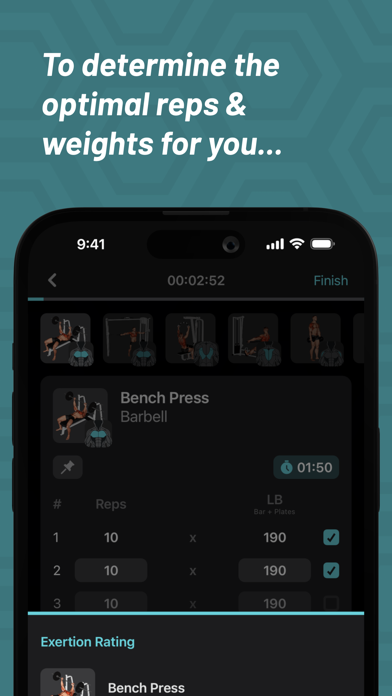 MyFitCoach - Workout Planner Screenshot