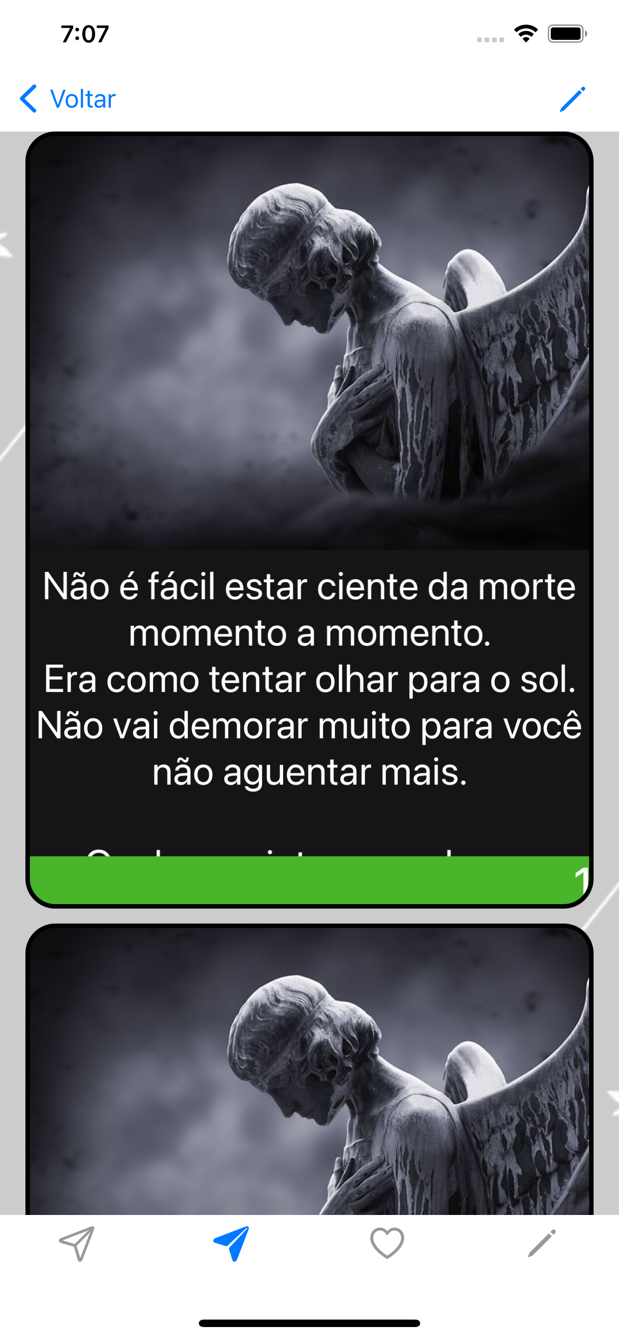 Enfrentando a morte