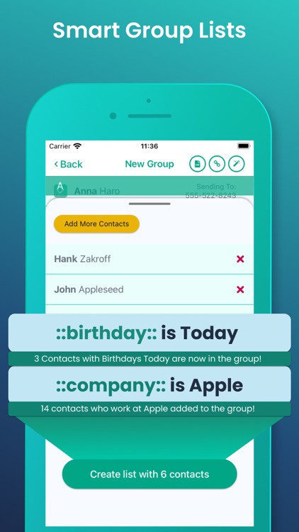 Hit Em Up: Mass Text Bulk SMS screenshot-7