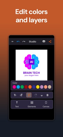 Logo Maker: AI Design Studio Screenshot 5 of 7
