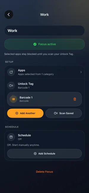 TapFocus: App Blocker screenshot 2