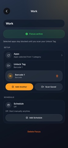 TapFocus: App Blocker Screenshot 2 of 2