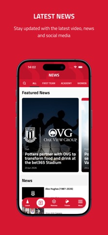 Stoke City FC screenshot