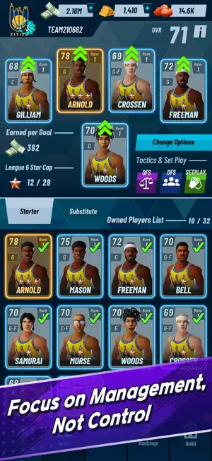 Idle Basketball Manager 25 screenshot 3