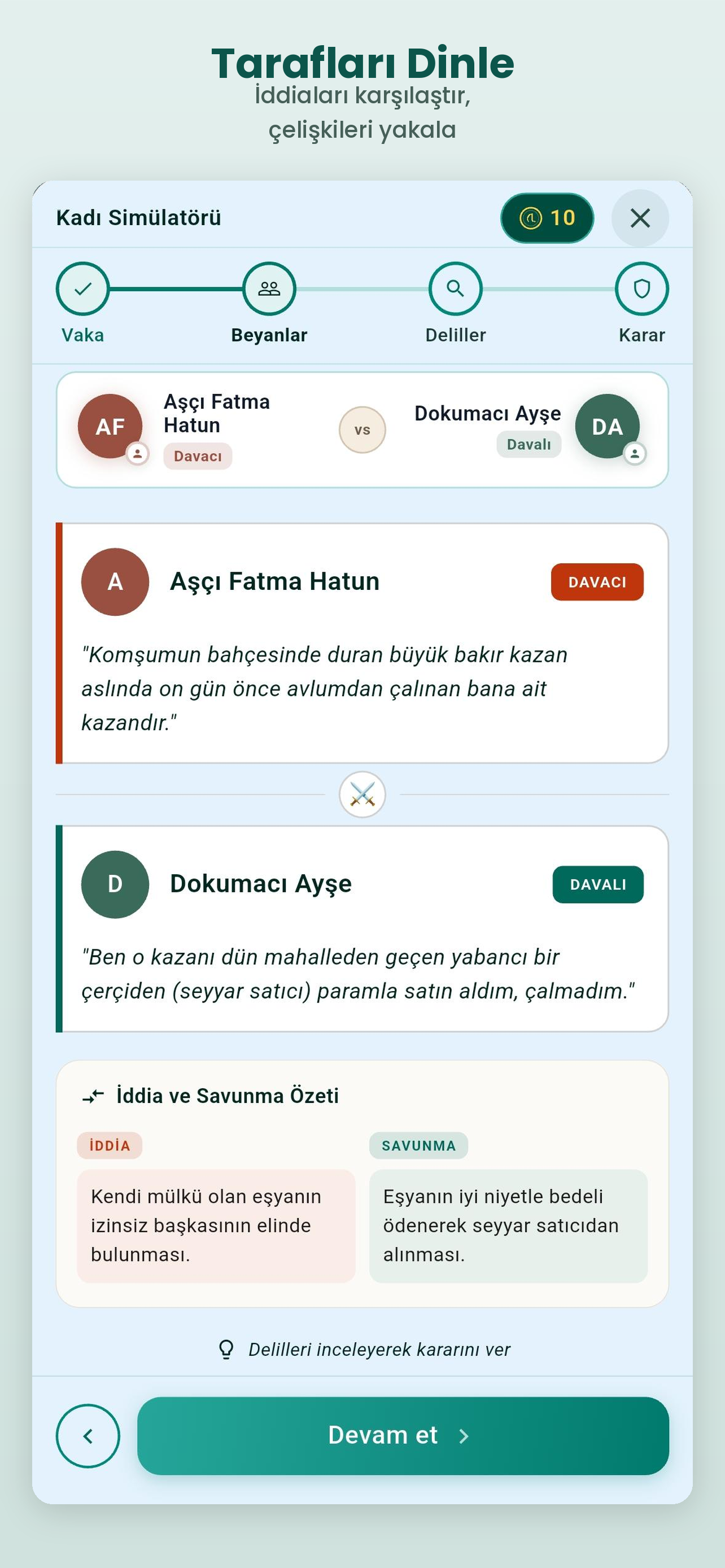 Kadı Simülatörü screenshot 3