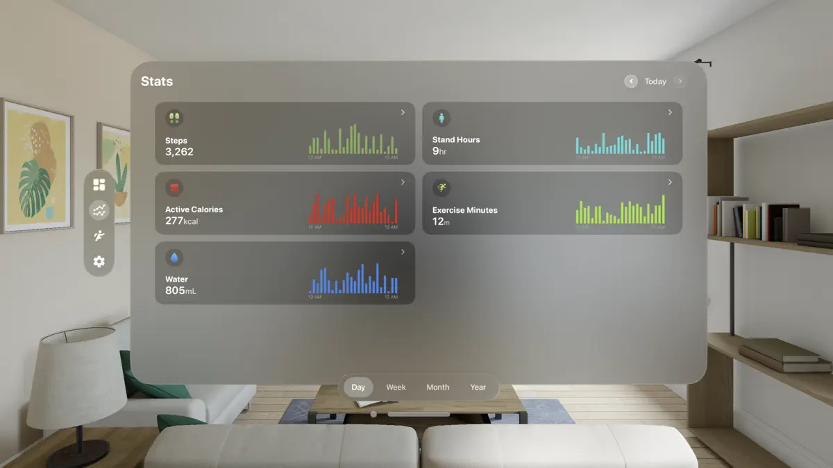 Activity Tracker・FitnessView screenshot 4