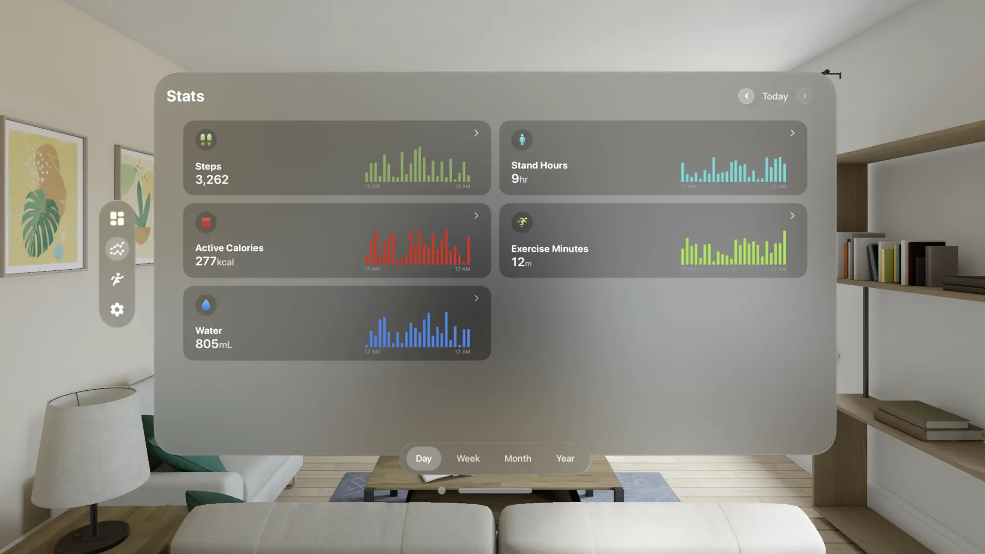 Activity Tracker・FitnessView screenshot 4