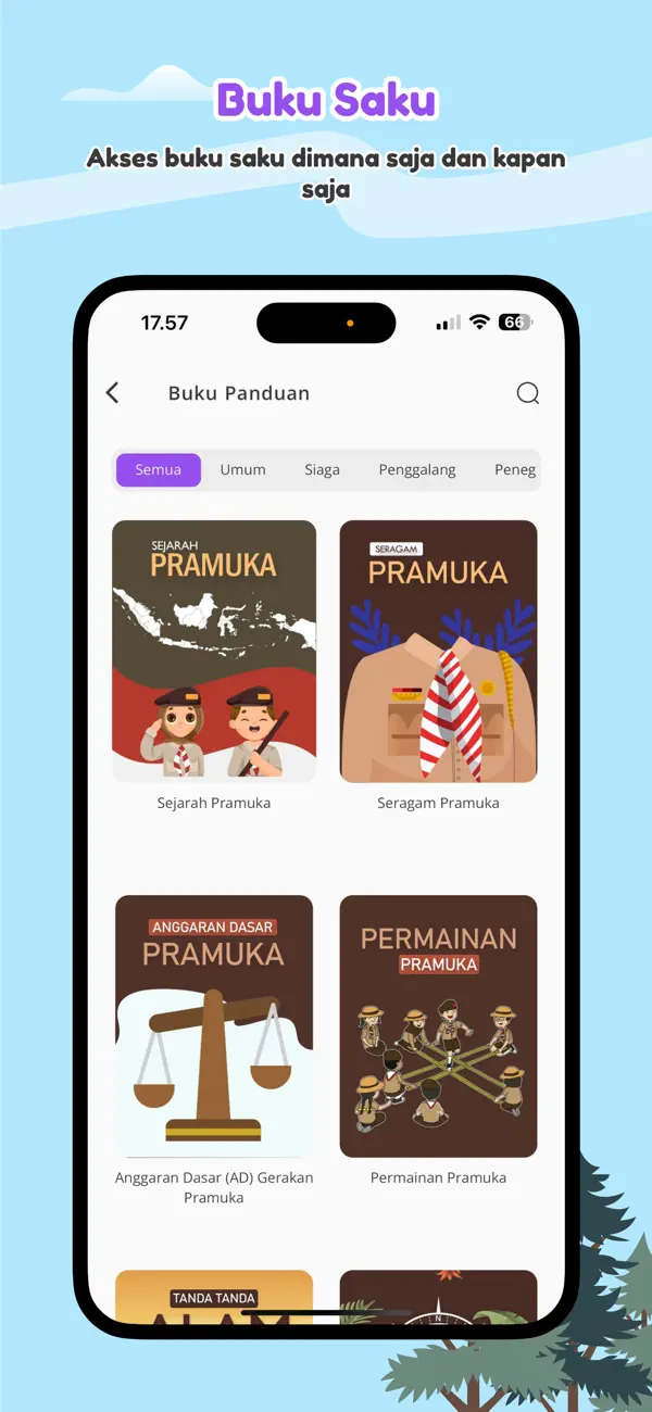 Screenshot #1 pour AyoPramuka Kwarnas