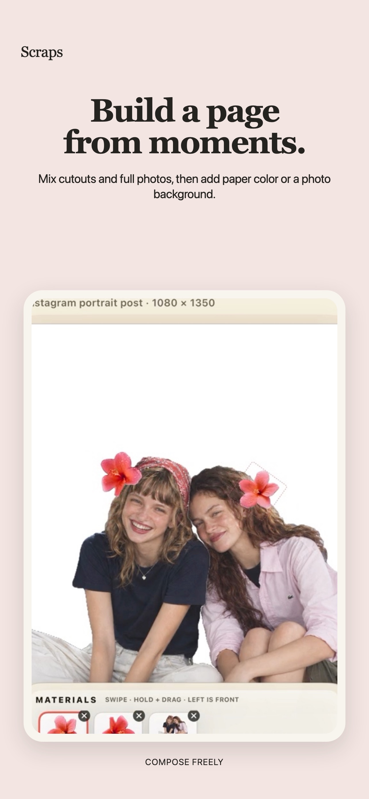 Screenshot 4 of Scraps: Photo Scrapbook