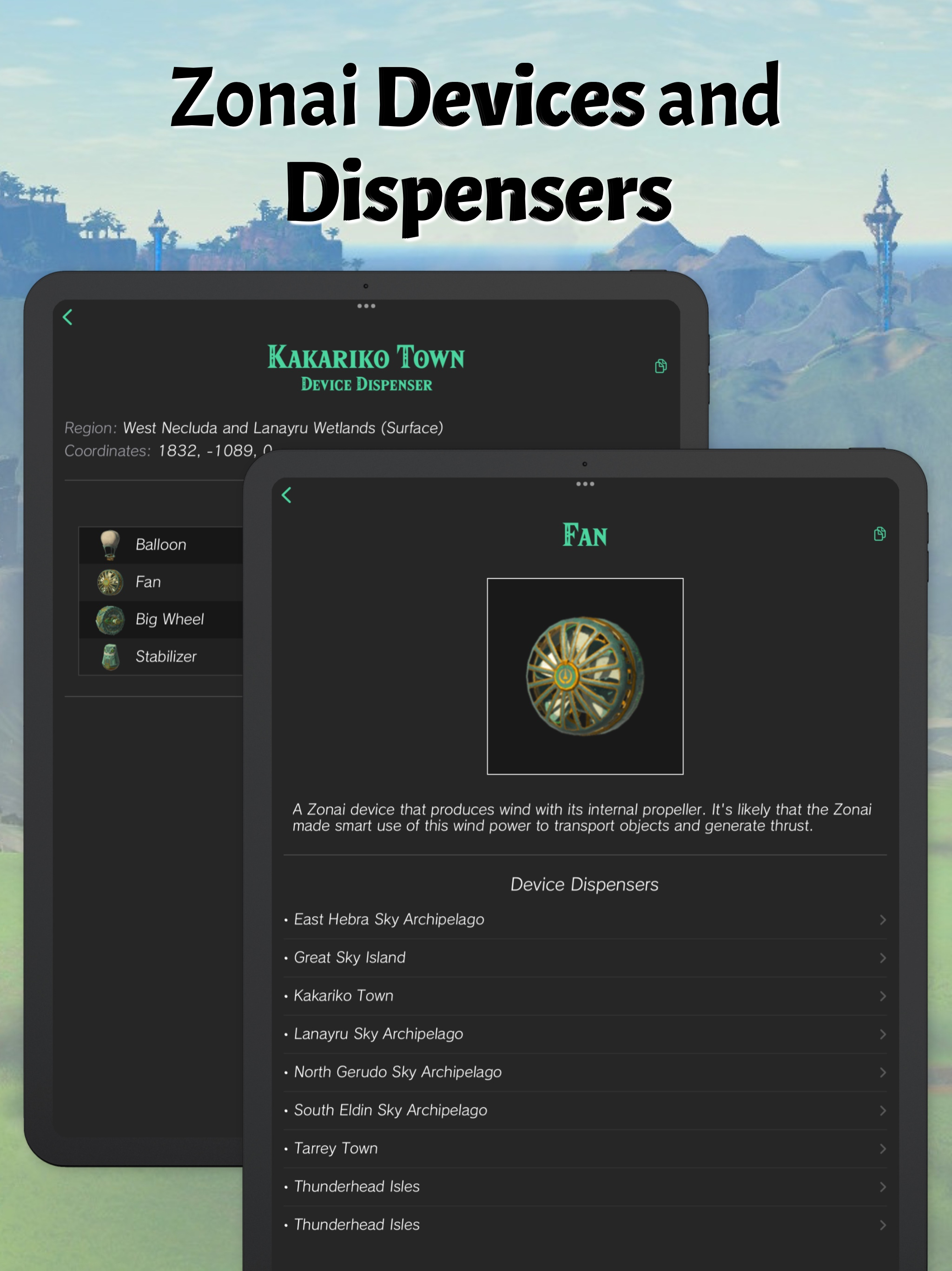 Tears of the Kingdom Map