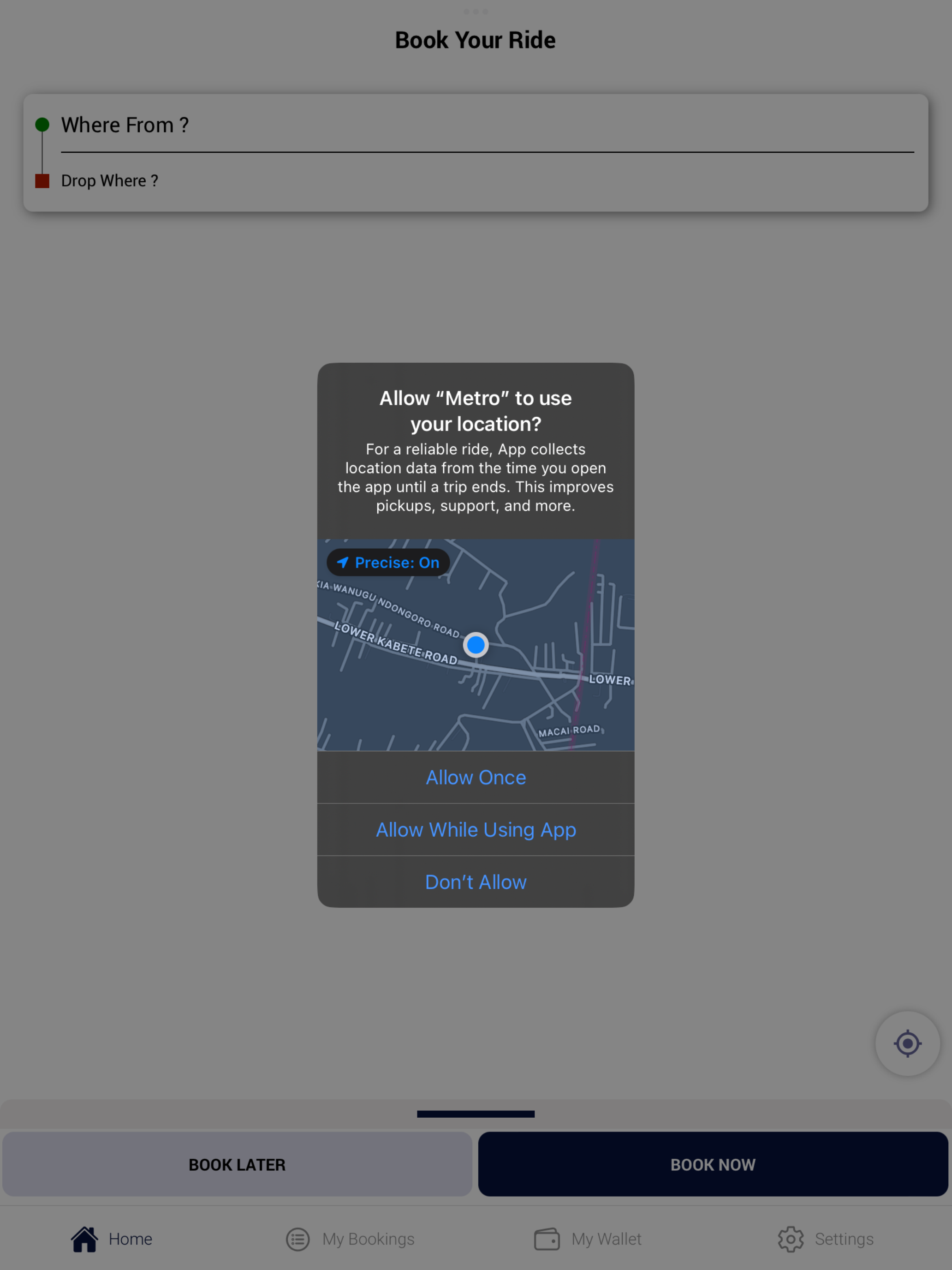 METRO Taxi & Cab screenshot 13