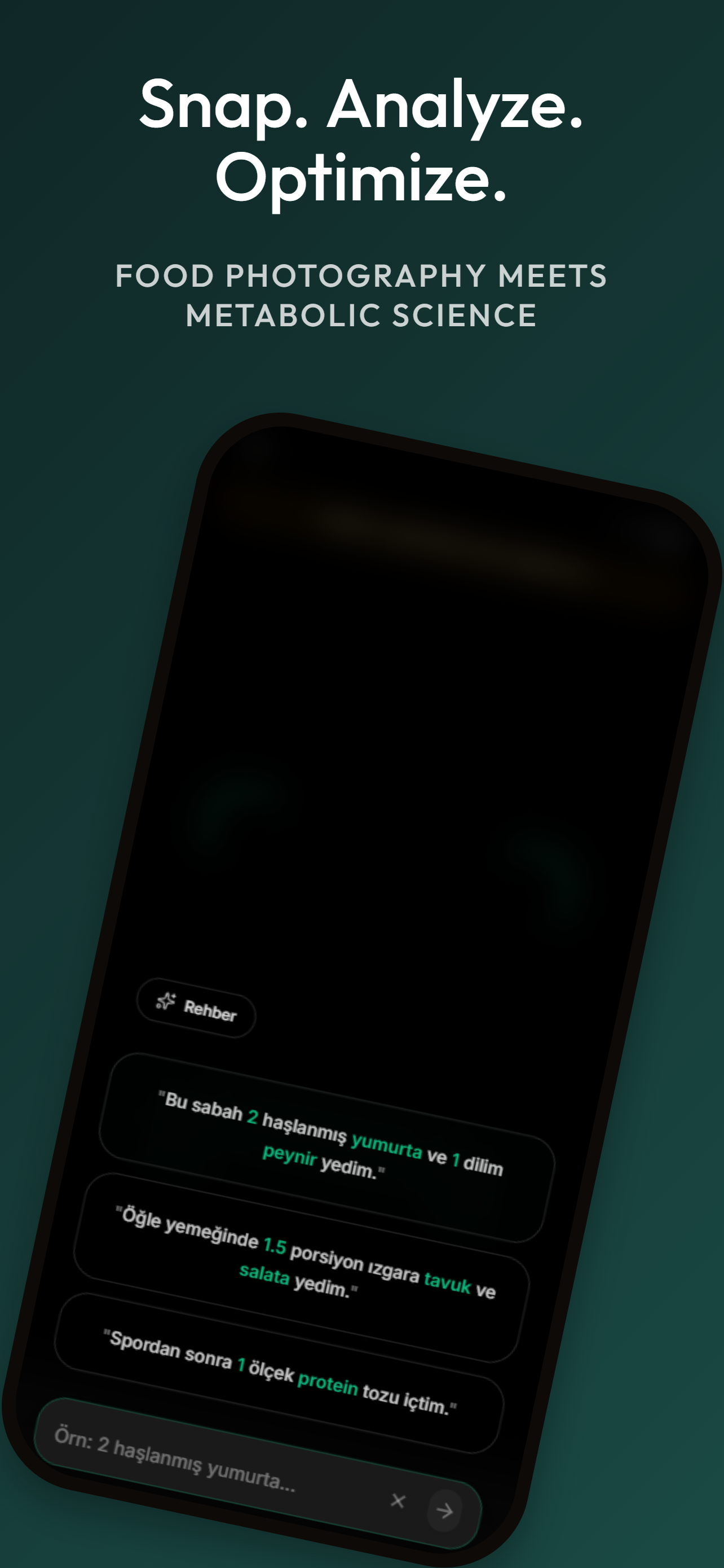 Apexa: AI Diyet ve Antrenman screenshot 8