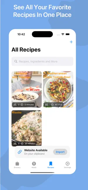 Crumbs Meal Plans & Recipes screenshot 2