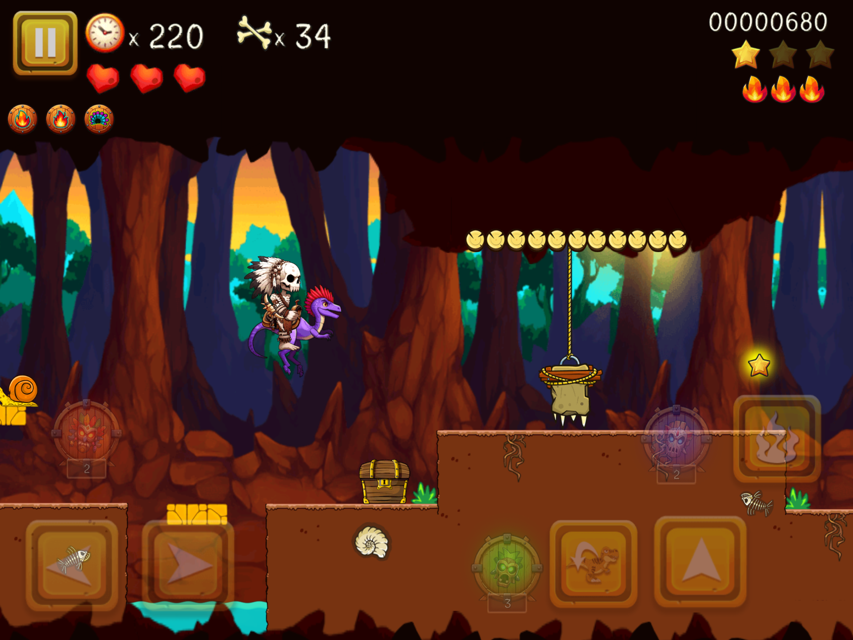 Super Tribe Boy: Dino Run screenshot 21