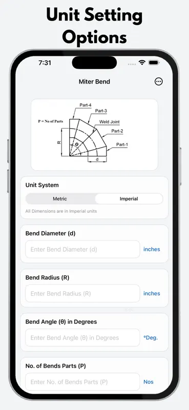 Miter Bend Pro screenshot 2 of 7