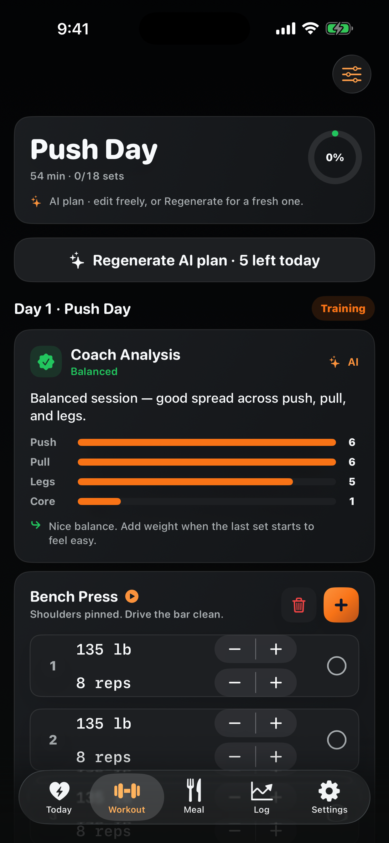 IronCoach AI: Gym & Fitness screenshot 5