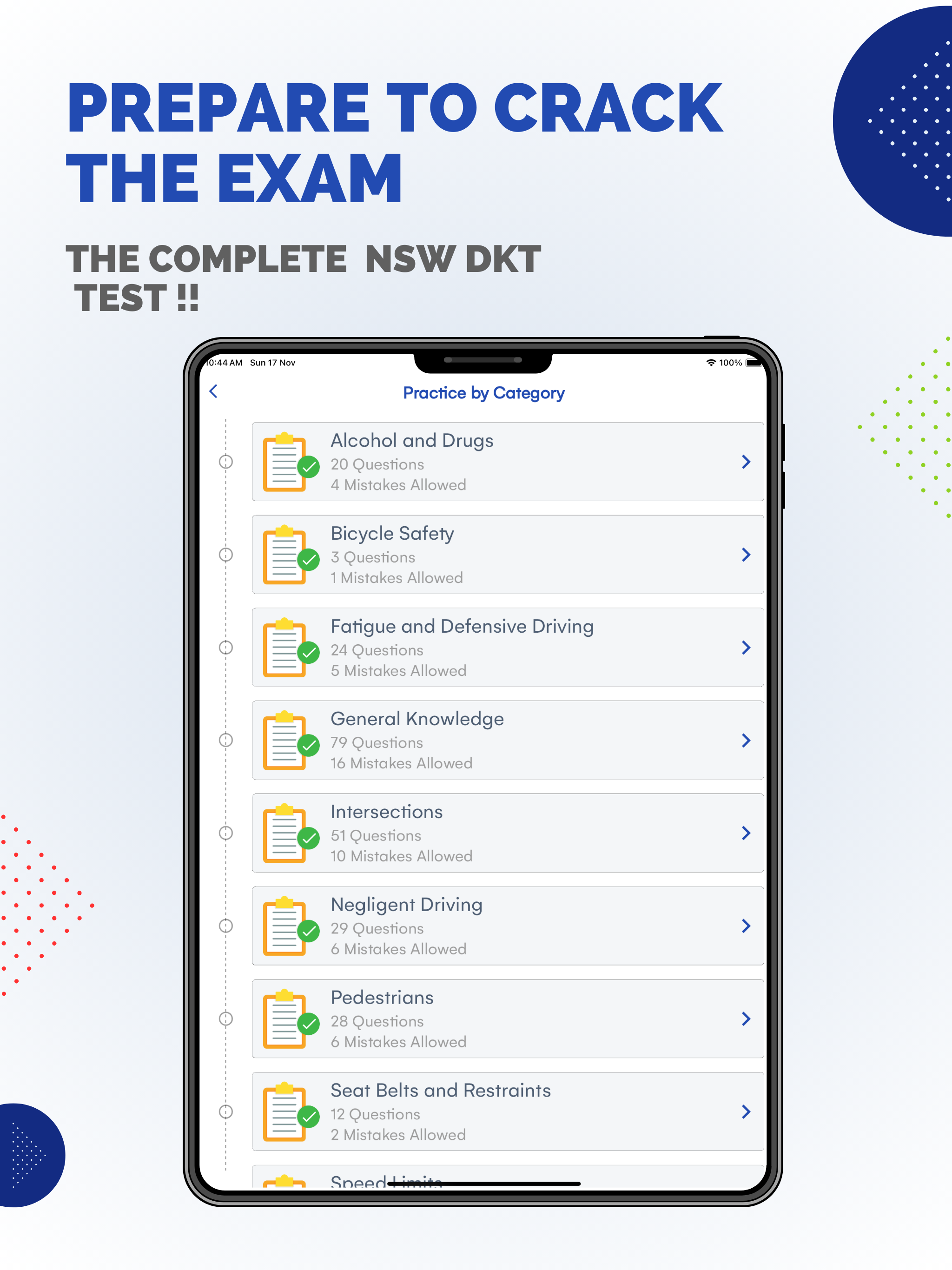 Driver Knowledge Test NSW DKT
