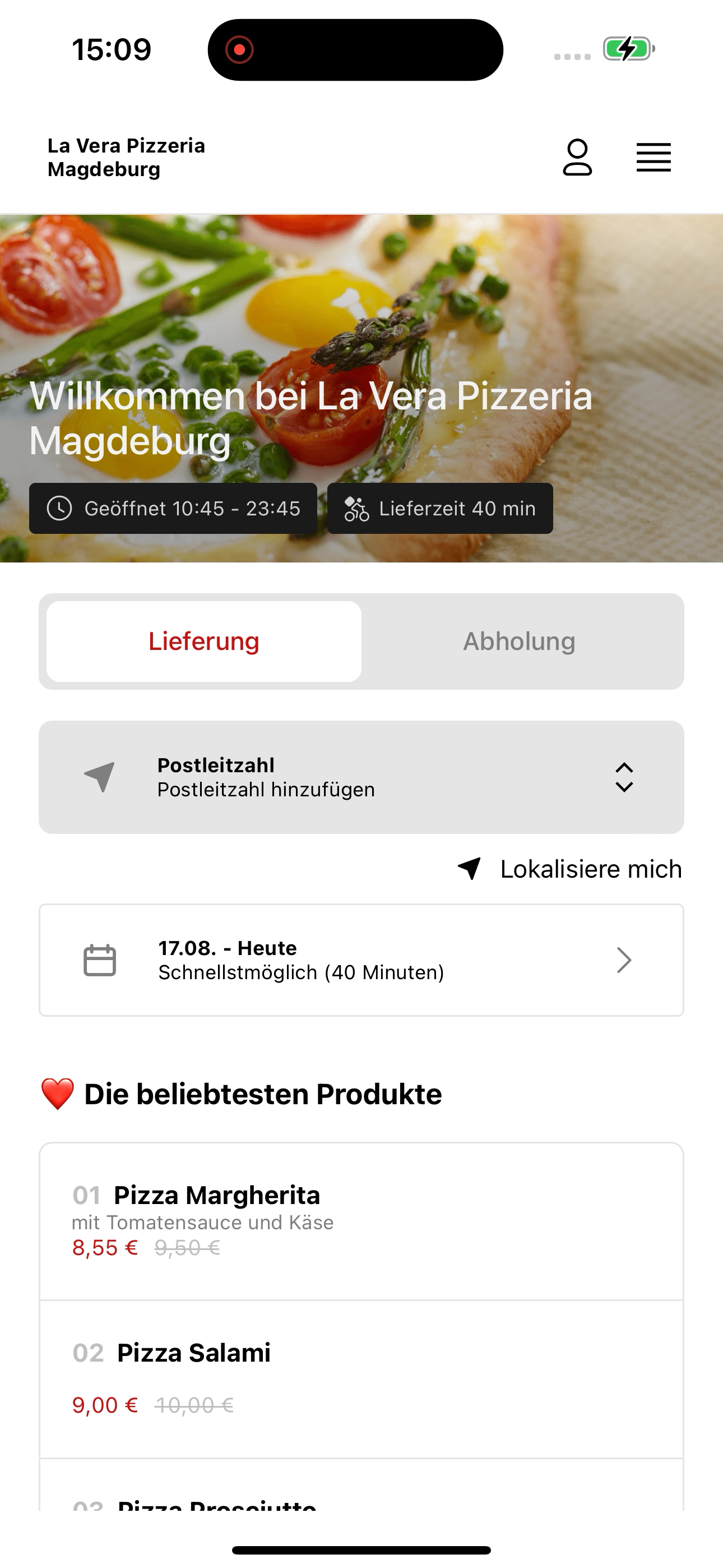 La Vera Pizzeria Magdeburg screenshot 5