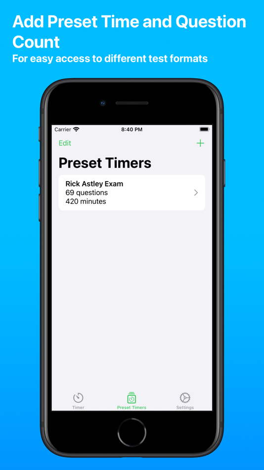#4. Test Timer - Monitor Your Time (macOS) Av: Andy Lin