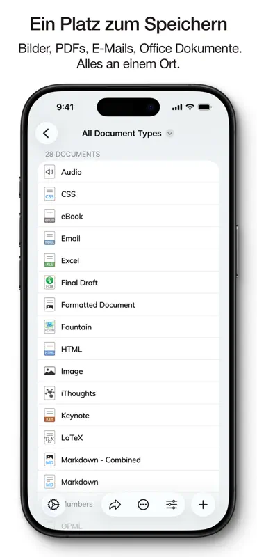 Notebooks: Schreiben & Ordnen screenshot 2 of 7