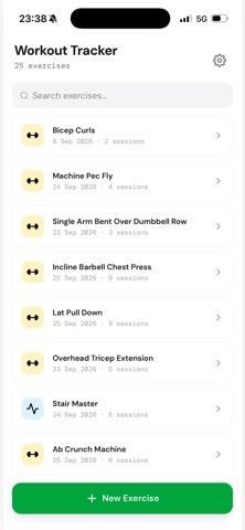 Gymothee: Workout Tracker screenshot 10
