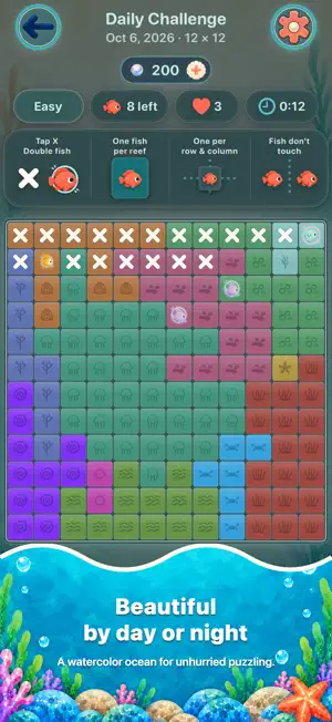 FishDoku: No Ads Sudoku Game screenshot 4