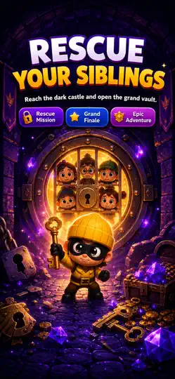 Tiny Heist: Pip's Journey iPhone Ekran Görüntüsü 2