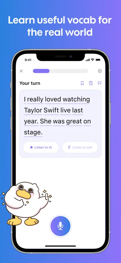 Screenshot 5 von 6 zu Toko: AI English Tutor