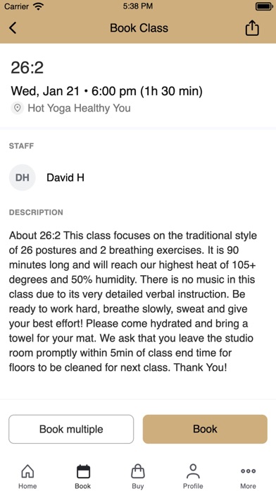 Hot Yoga Healthy You screenshot