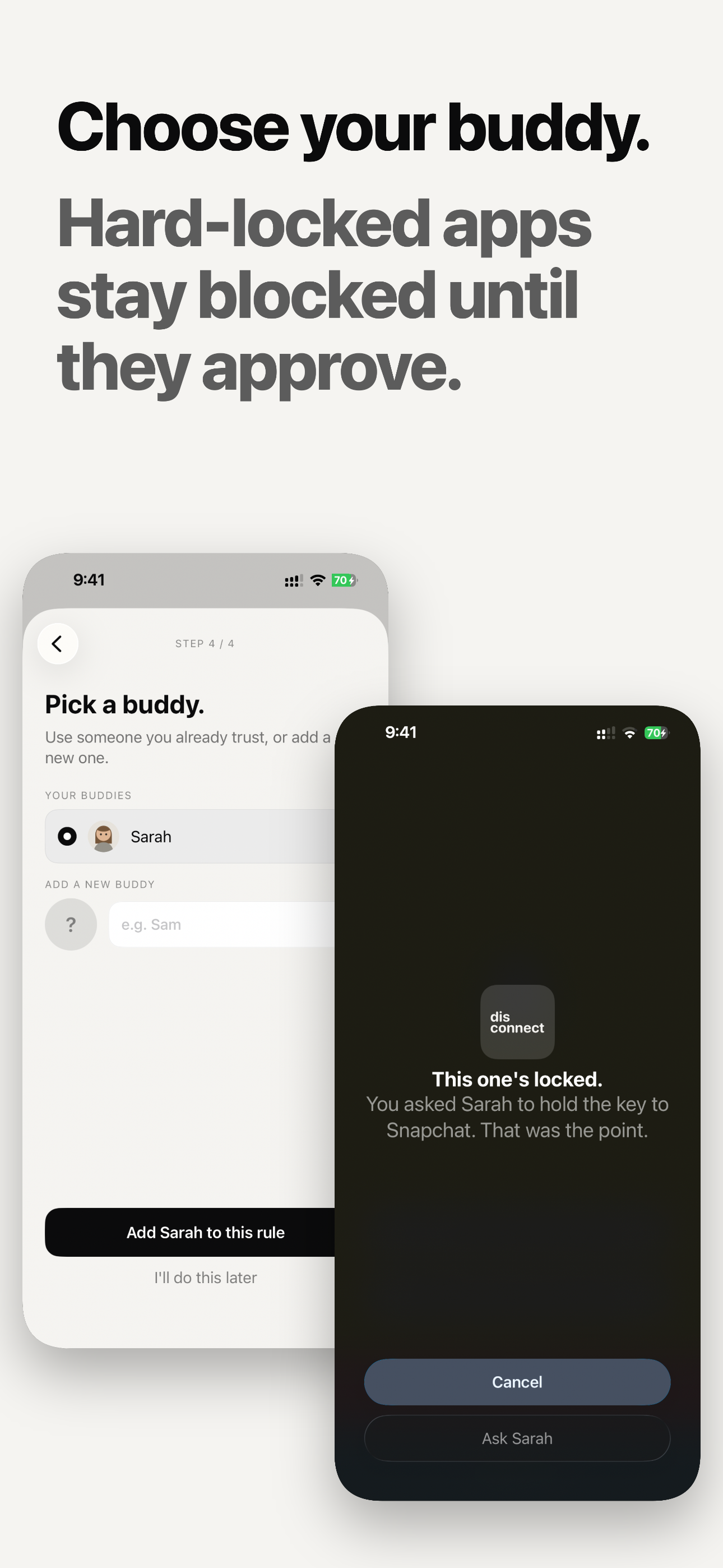 Digital Wellbeing: Disconnect screenshot 4